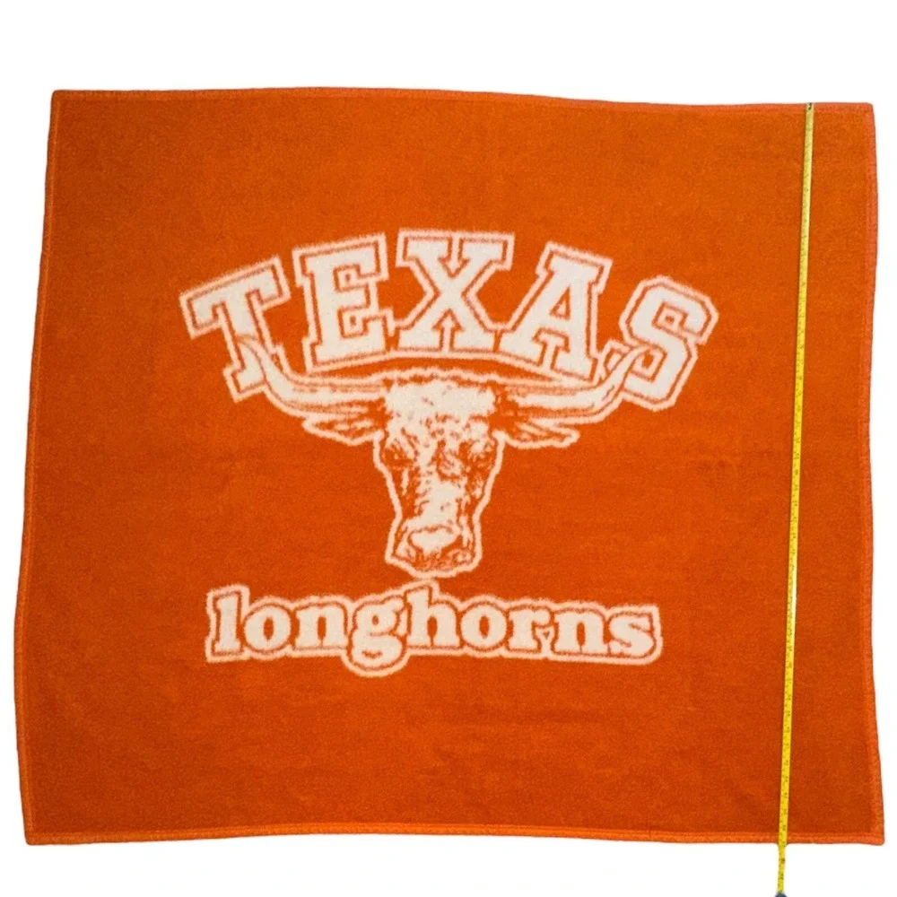 Vintage University of Texas Longhorns‎ Reversible Biederlack Blanket 53
